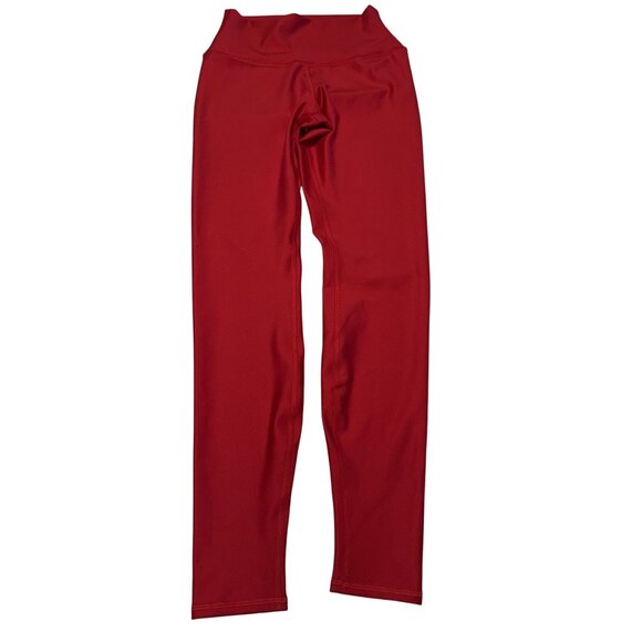 NWT ALO Yoga High-Waist Airlift Bold Red Legging...